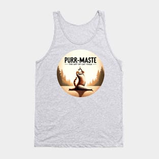 Zen Whiskers - Cat Yoga Master Tank Top